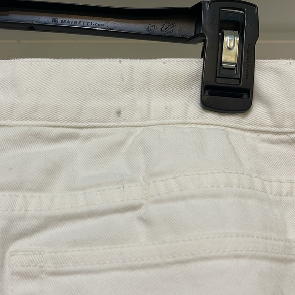 Lauren Jeans - Ralph Lauren white flare leg with embroidery - size 14 - Picture 6 of 9